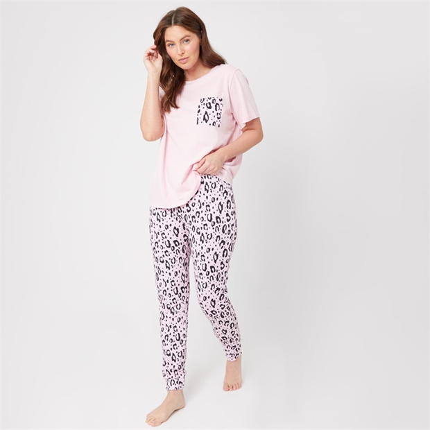 Be You Leopard Print Pyjama Set