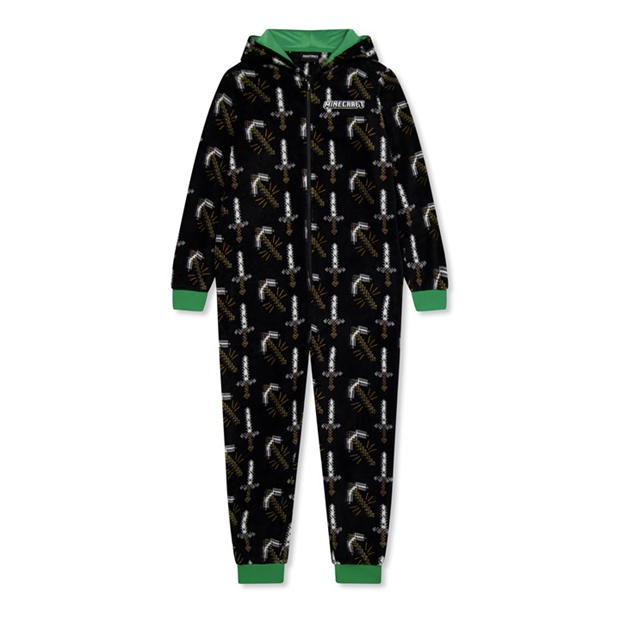 Character Fleece Zip Through Onesie