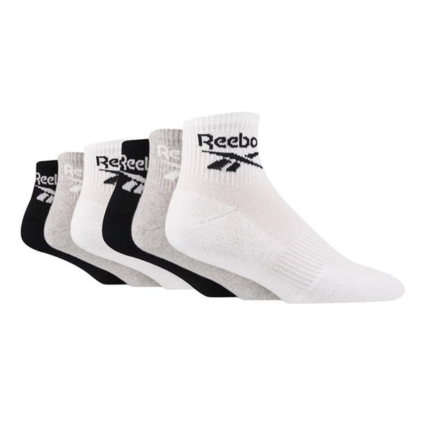 Reebok 6 Pair Sports Ankle Socks