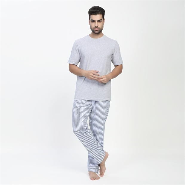 Howick Woven Stripe Pyjama Set