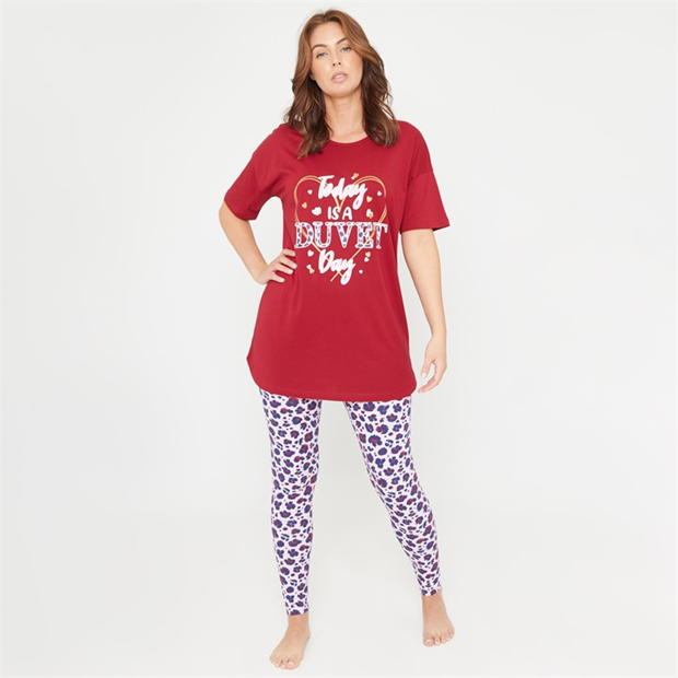 Linea Duvet Day Legging Pyjama Set