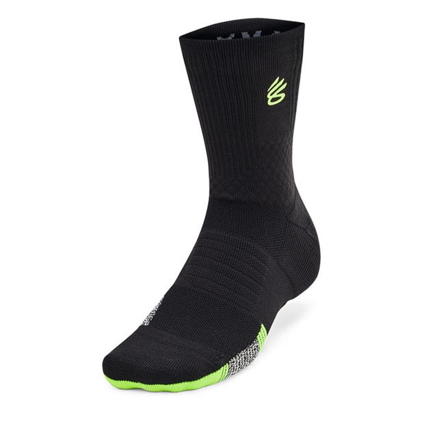 Under Armour Curry ArmourDry Playmaker Mid-Crew Socks Adults