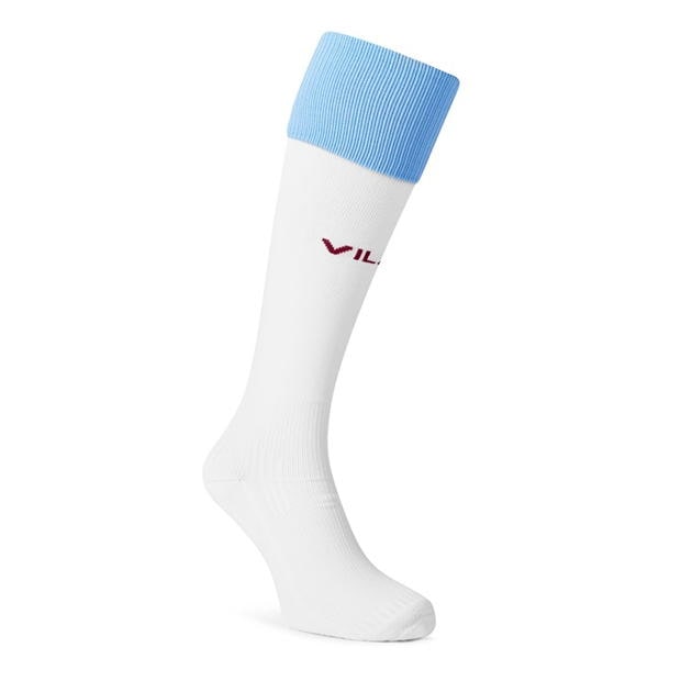 Castore Aston Villa Away Socks Juniors