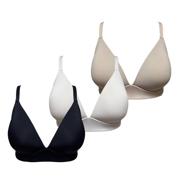 Be You 3 Pack Non-wired Plunge Bra