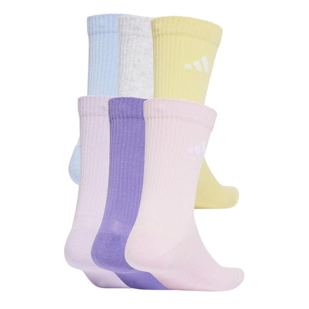 adidas 6-Pack Logo Crew Socks Adults