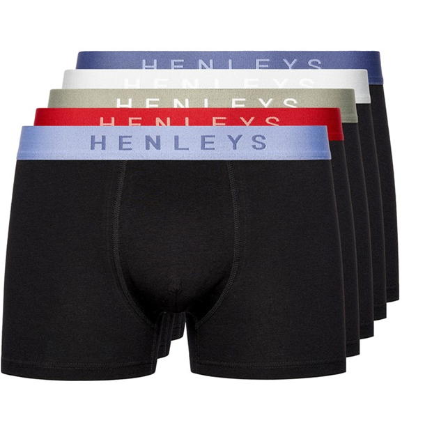 Henleys 5 PACK BoxerS