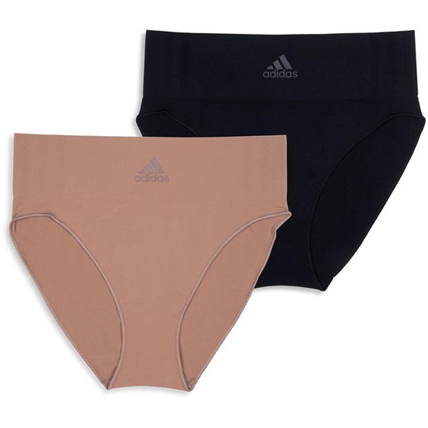 adidas Active Seamless Micro Stretch High Leg Brief 2p