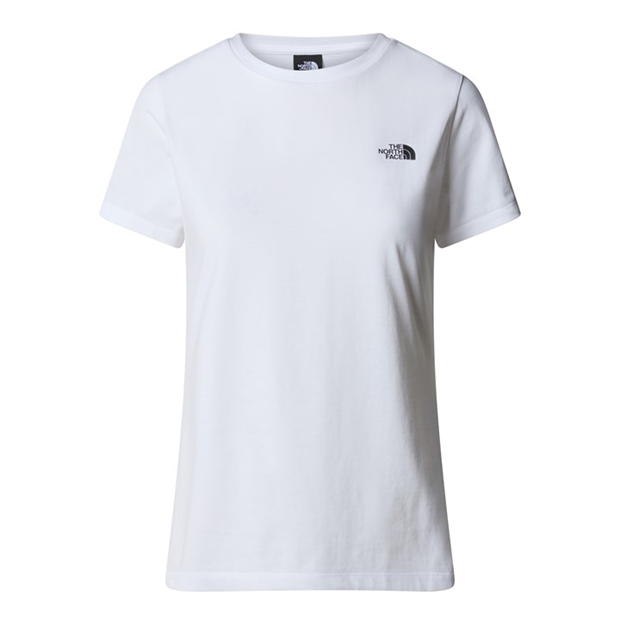 The North Face S/S SIMPLE DOME SLIM TEE TNF WHIT