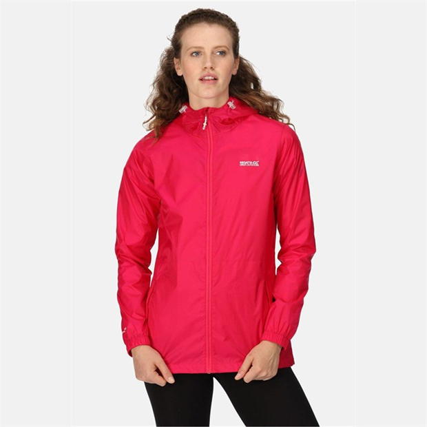 Studio Regatta III Potion Pink Waterproof Hooded Pack-It Jacket