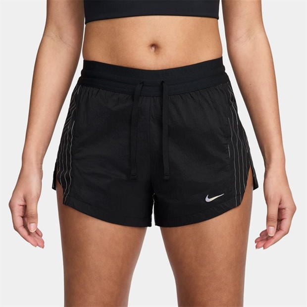 Nike Running Division Reflective Women's Mid-Rise 3 Brief-Lined Running Shorts