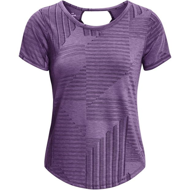 Under Armour Armour Streaker Deco Diamond Ss Running Top Womens