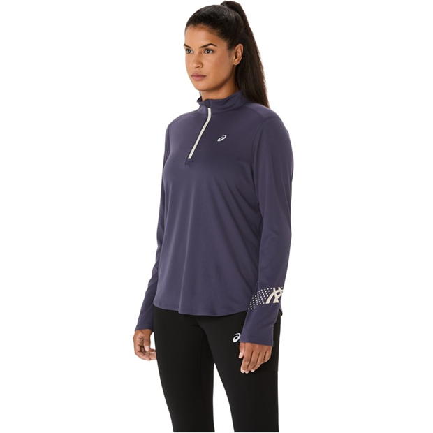 Asics Icon half Zip Ls Top Running Womens