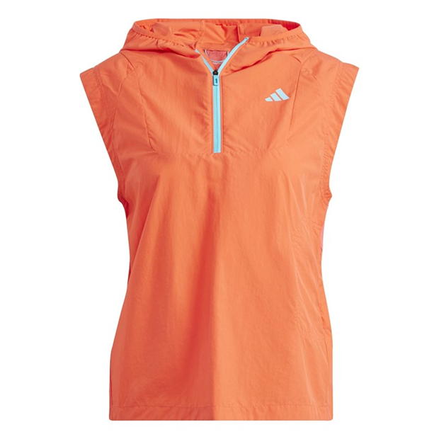 adidas Adizero Half-Zip Running Vest Womens