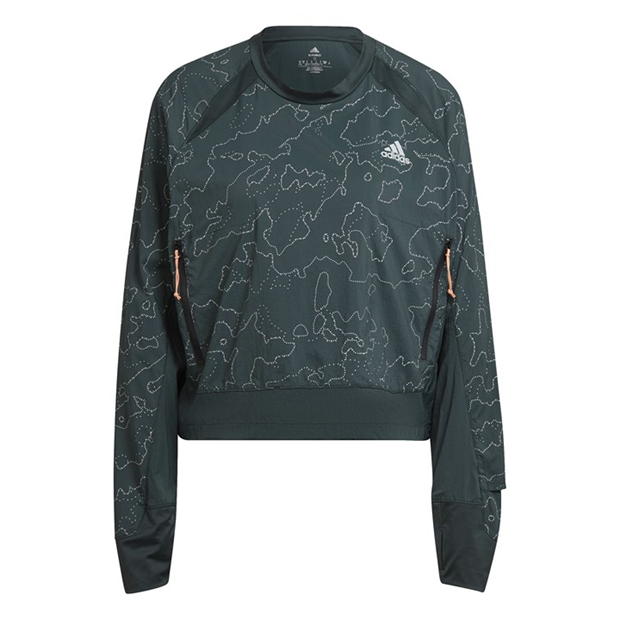 adidas X City Running Crewneck Ladies Jacket