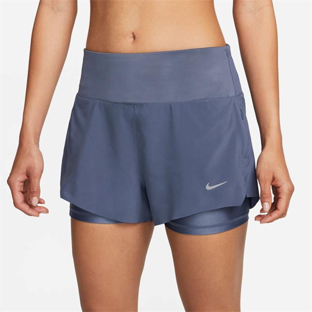 Nike Dri-FIT Swift Women's Mid-Rise 3 2-in-1 Shorts