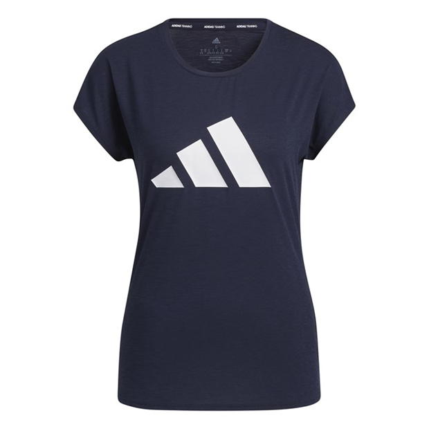 adidas 3-Stripes Training T-Shirt Womens Running Top