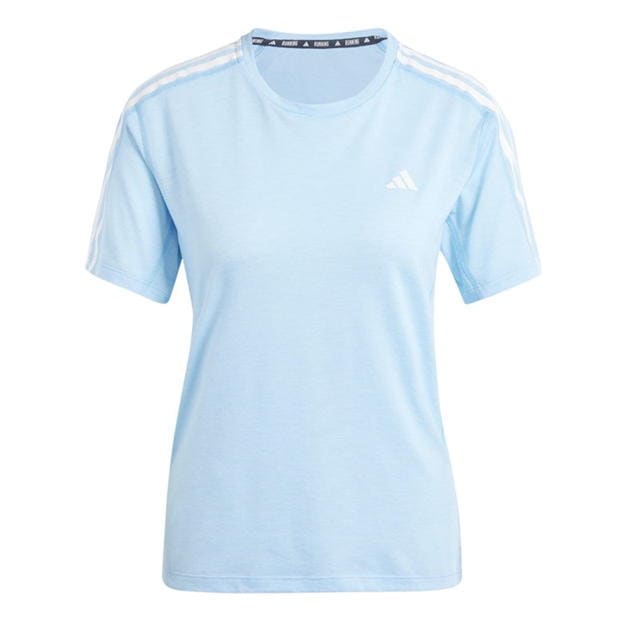 adidas Own The Run Three-Stripe T-Shirt Womens