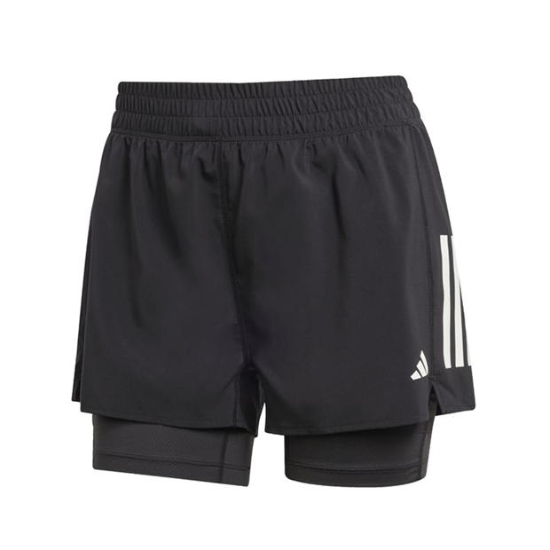 adidas the Run 2-in-1 Running Shorts Womens