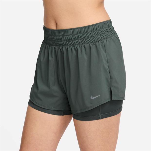 Nike One Women's Dri-FIT Mid-Rise 3 2-in-1 Shorts