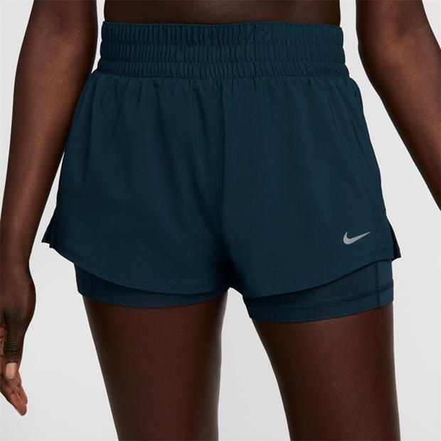 Nike One Women's Dri-FIT Mid-Rise 3 2-in-1 Shorts