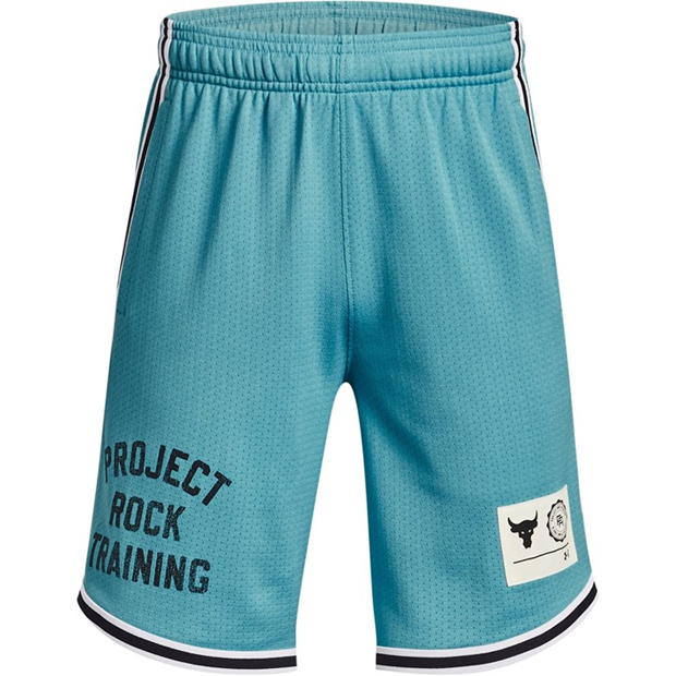 Under Armour Project Rock Penny Mesh Shorts Junior Boys