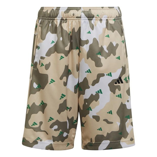 adidas Train Essentials Camouflage Shorts Juniors