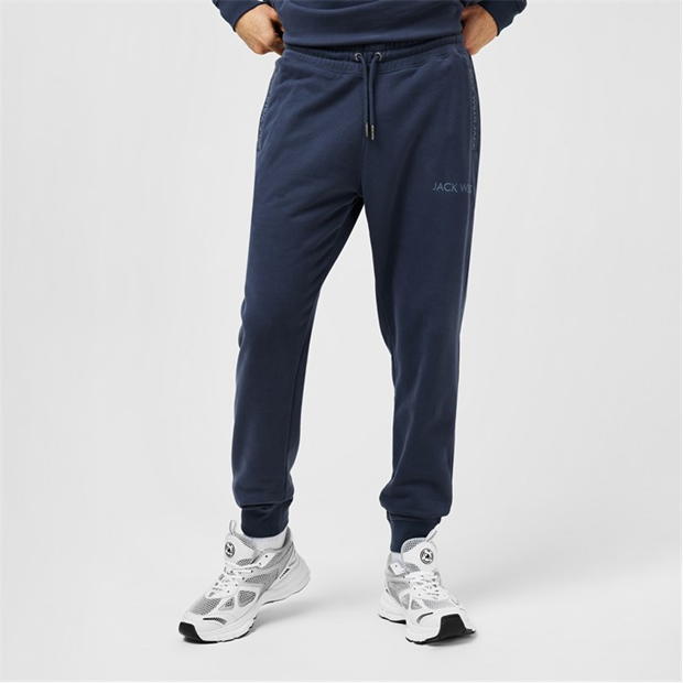 Jack Wills Jacquard Logo Joggers