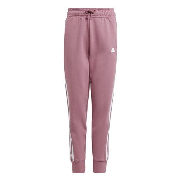 adidas Future Icons 3-Stripes Cotton Tracksuit Bottoms Juniors