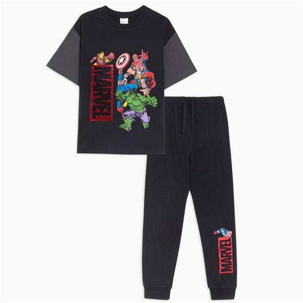 Character Marvel T-shirt and Jogger Set