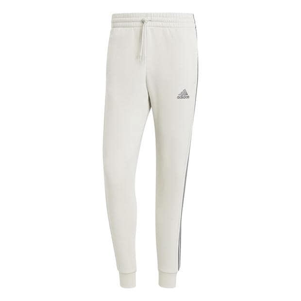 adidas Essentials Fleece Tapered Cuff 3-Stripes Joggers M