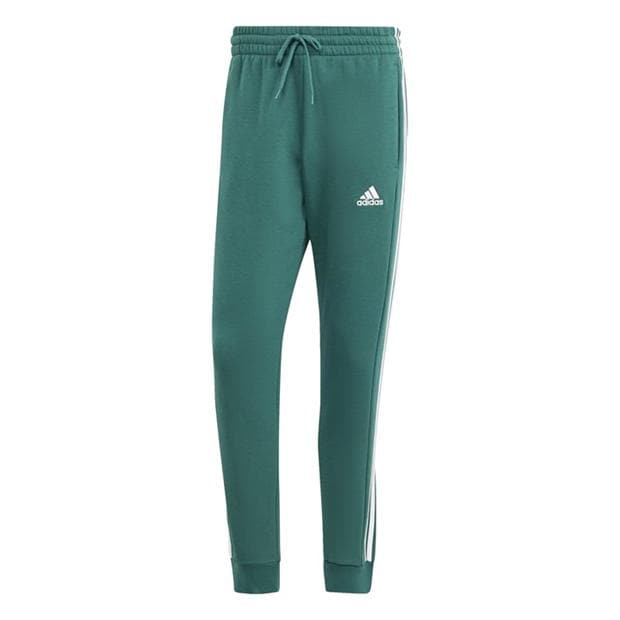 adidas Essentials Fleece Tapered Cuff 3-Stripes Joggers M