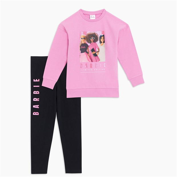 Character Girls Barbie Sweat and Legging Set