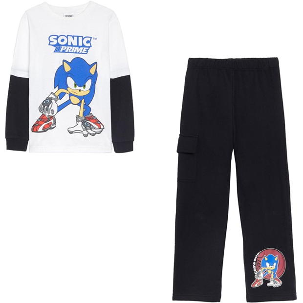 Character SONIC LS SLEEVE T-SHIRT AND JOGGER