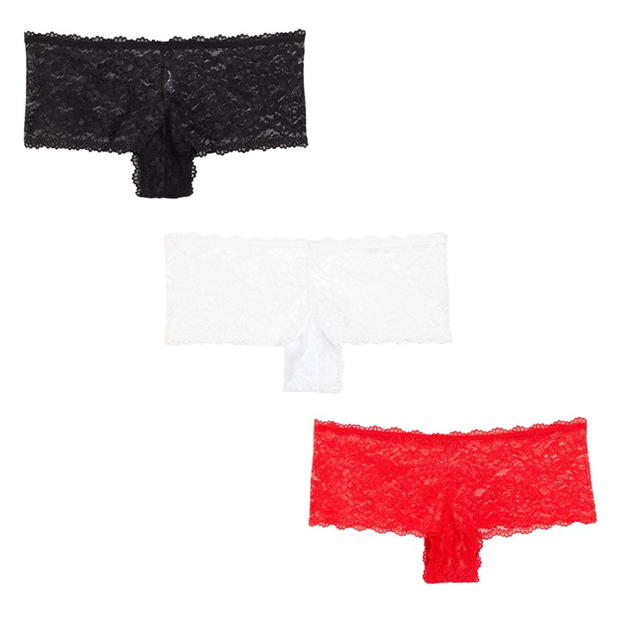 Be You You 3 Pack Lace Frenchie Briefs