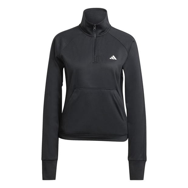 adidas Quarter Zip Tracksuit Top Womens