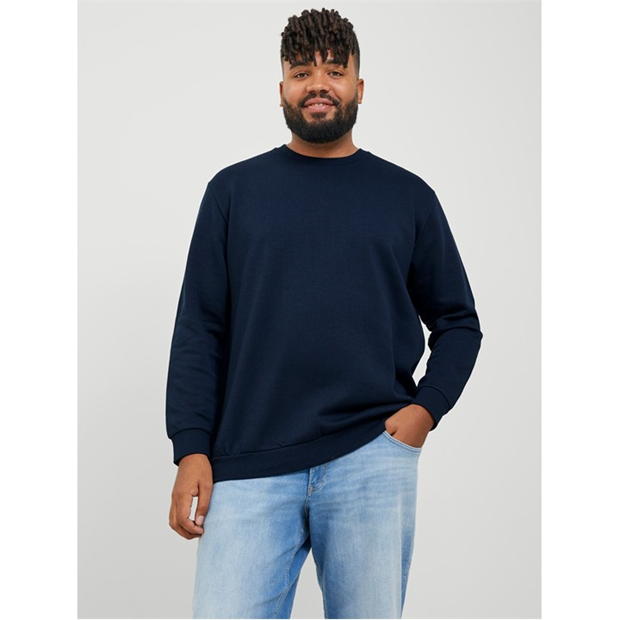 Jack and Jones Bradley Crew Sweater Mens Plus Size