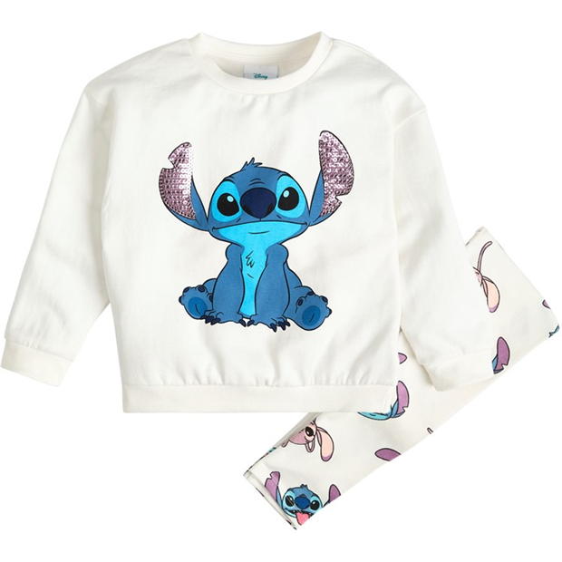 Character Lilo & Stitch Graphic Sweat and Rib Leggings