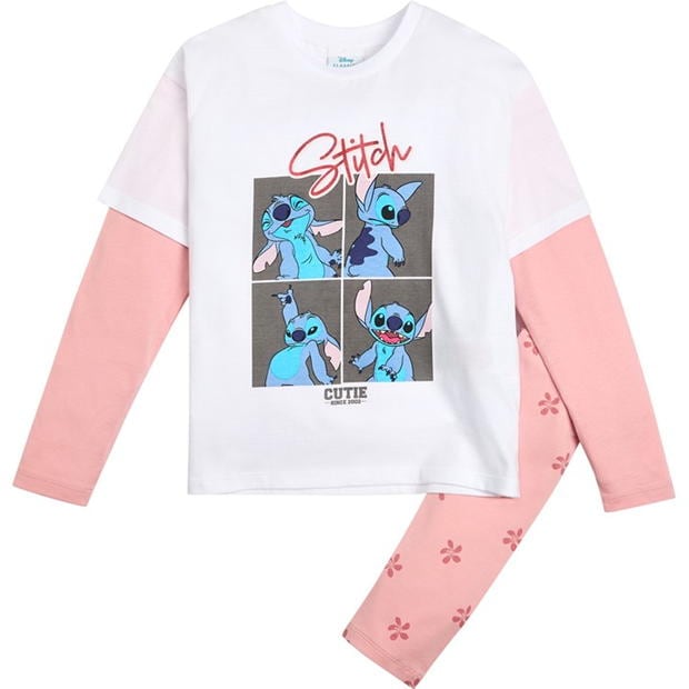 Character Girls Lilo & Stitch Long sleeve T-shirt and Legging Set