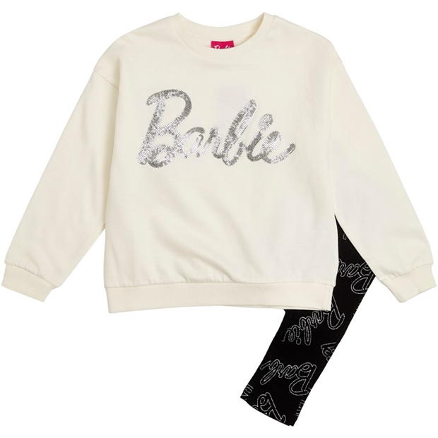 Character Girls Barbie Sweatshirt and Legging Set