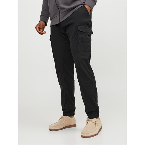 Jack and Jones Flake Cargo Trouser Mens Plus Size