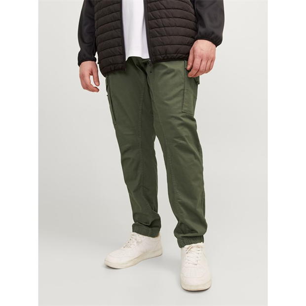 Jack and Jones Flake Cargo Trouser Mens Plus Size