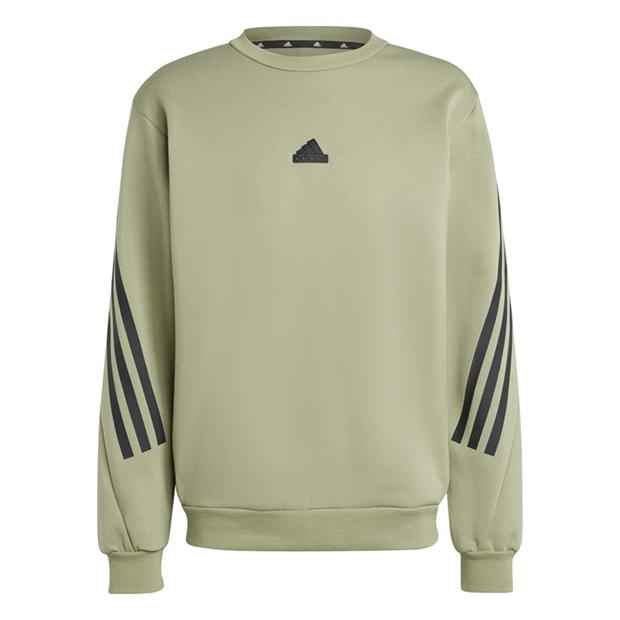 adidas Future Icons 3-Stripes Crew Sweatshirt Mens