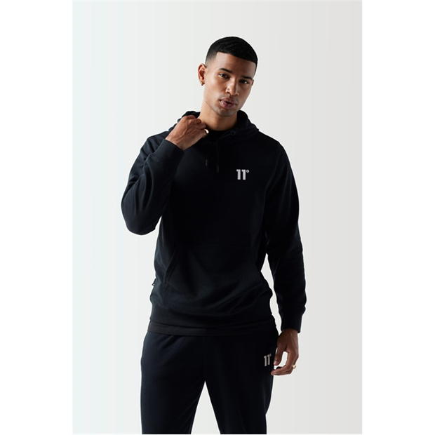 11 Degrees Core Pullover Hoodie - Black