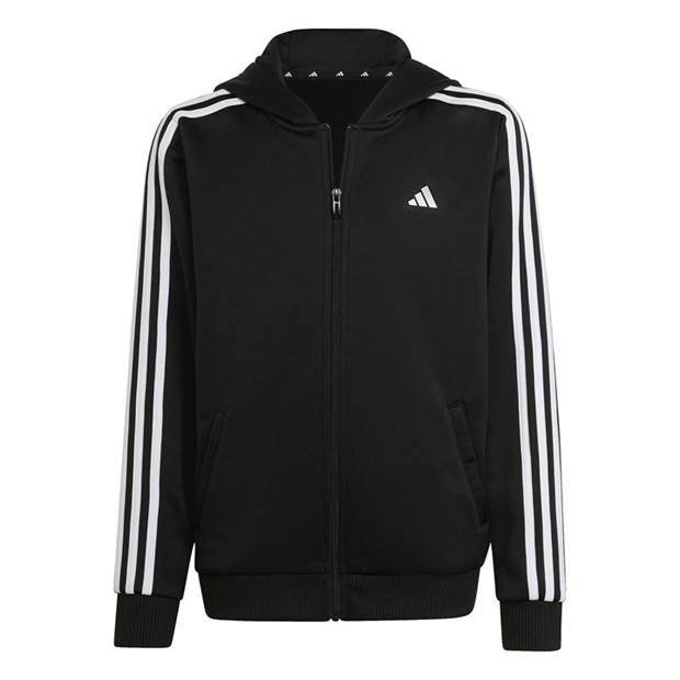 adidas Train Essentials AEROREADY 3-Stripes Regular-Fit Full-Zip Hoodie