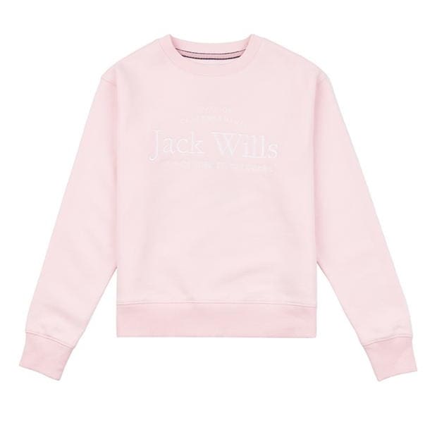 Jack Wills Kids Girls Script Crew Neck Sweatshirt