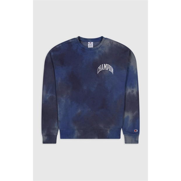 Champion Logo Tie-Dye Sweatshirt