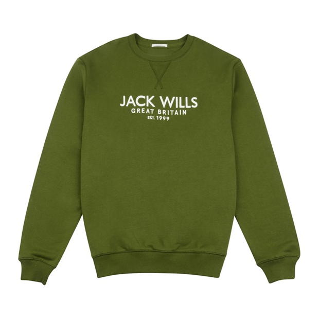 Jack Wills Belvue Logo Sweatshirt