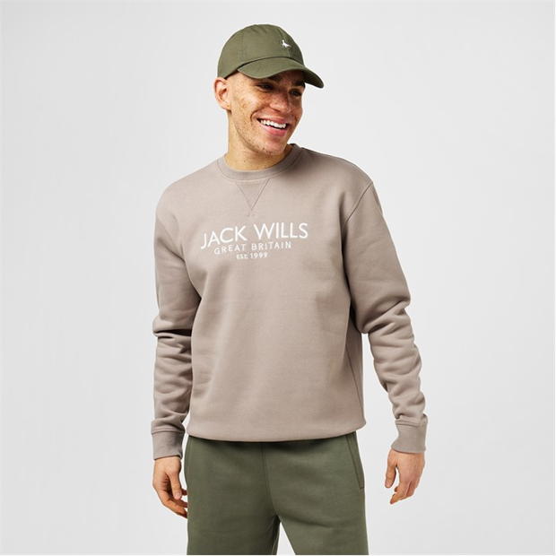 Jack Wills Belvue Logo Sweatshirt