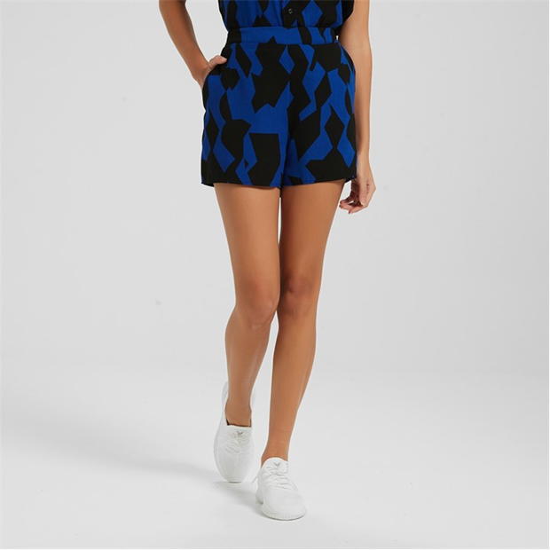 Be You Abstract Print Shorts