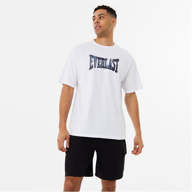 Everlast Camo Logo T-Shirt Mens